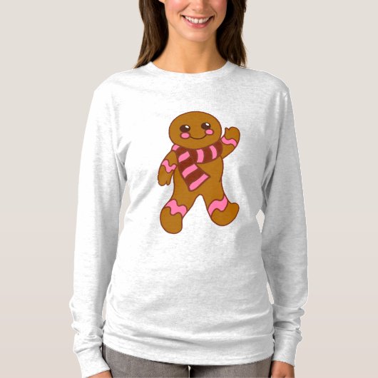 Gingerbread Boy Holiday T - Shirt (Vorderseite)