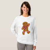 Gingerbread Boy Holiday T - Shirt (Vorne ganz)