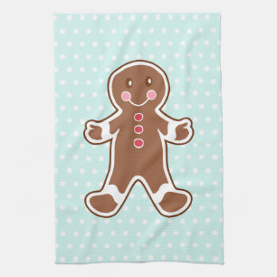 Gingerbread Boy Küchentuch