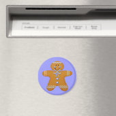 Gingerbread Boy Kühlschrankmagnet (In Situ (Geschirrspüler))