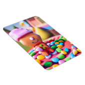 Gingerbread Boy macht gut - Ken Gage Art Magnet (Rechte Seite)