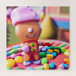 Gingerbread Boy macht gut - Ken Gage Art Puzzle