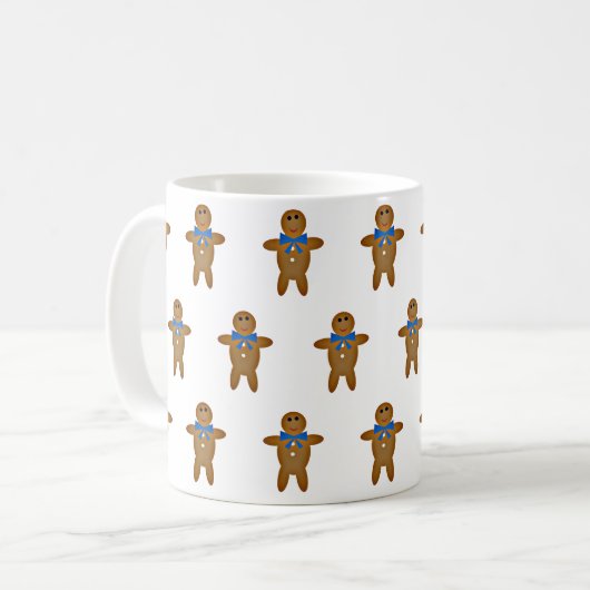 Gingerbread Boy on Kaffeetasse (Vorderseite Links)