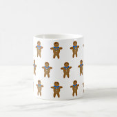 Gingerbread Boy on Kaffeetasse (Mittel)