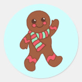 Gingerbread Boy Sticker (Vorderseite)