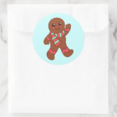 Gingerbread Boy Sticker (Tasche)