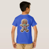 Gingerbread Boy T-Shirt (Schwarz voll)
