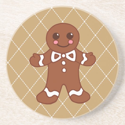 Gingerbread Boy Untersetzer (Vorne)
