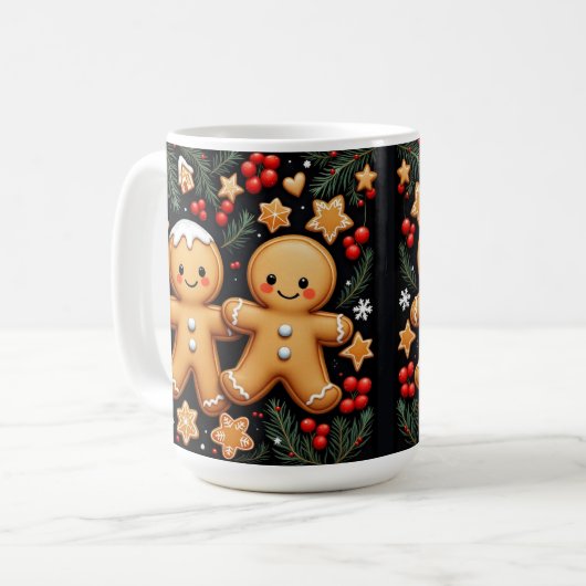 Gingerbread Buddies Kaffeetasse (Vorderseite Links)