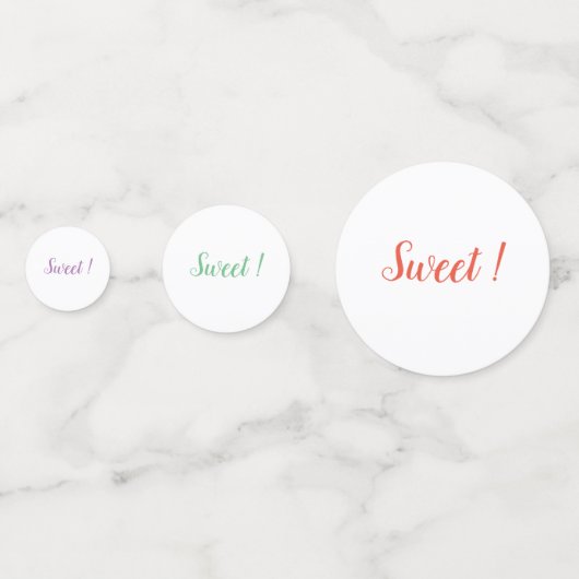 GINGERBREAD CANDY HOUSE-Tabelle Konfetti (Rückseiten)