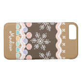 Gingerbread Candyland Winter Wonderland Case-Mate iPhone Hülle (Rückseite (Horizontal))