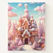Gingerbread Castle Notebook - Ferienwohnungen Notizblock (Rückseite)