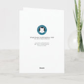 Gingerbread Cat & Cookies, 2025 Karte (Rückseite)