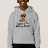 Gingerbread CEO – Running This Holiday Hustle & Bo Hoodie (Vorderseite)