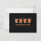 Gingerbread Cheer Mitteilungskarte (Rückseite)