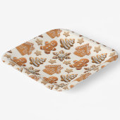 Gingerbread Cheer Pappteller (Gewinkelt)