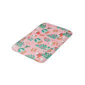 Gingerbread Christmas  Badematte (Schrägansicht)