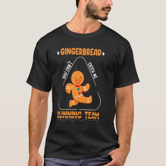 Gingerbread Christmas Cookie Baking Holiday Costum T-Shirt (Vorderseite)