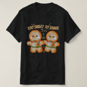 Gingerbread Christmas Design T-Shirt (Design vorne)