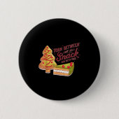 Gingerbread Christmas Tree Cake  Button (Vorderseite)