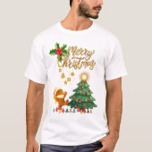 Gingerbread Christmas Tree Holiday Shirt (Vorderseite)