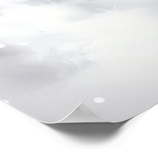 Gingerbread Christmas Wall Art Poster (Ecke)