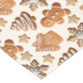 Gingerbread Cookie Tischdecke (Schrägansicht)