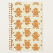 Gingerbread Cookies Christmas Notebook Journal Planer (Vorderseite)