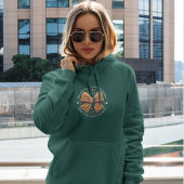 Gingerbread Coquette Christmas Bow: Merry & Bright Sweatshirt