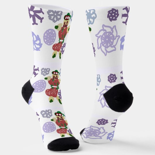 Gingerbread dance  socken (Gewinkelt)