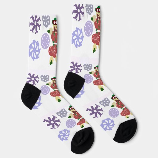 Gingerbread dance  socken (Rechts)