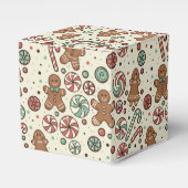 Gingerbread Delight Favor Box Geschenkschachtel (Vorderseite)