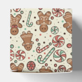 Gingerbread Delight Favor Box Geschenkschachtel (Oben)