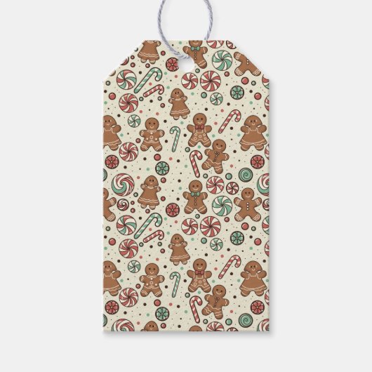 Gingerbread Delight Geschenkanhänger (Vorderseite)