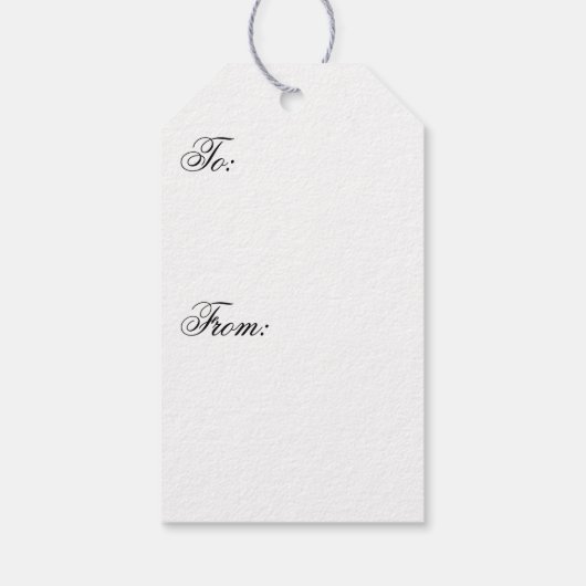 Gingerbread Delight Geschenkanhänger (Rückseite)