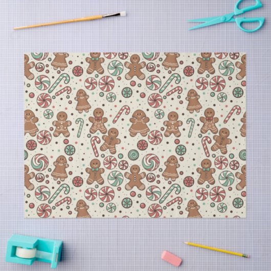 Gingerbread Delight Seidenpapier (Basteln)