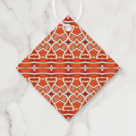 GINGERBREAD Diamond-Geschenktasten Geschenkanhänger (Vorderseite)