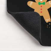 Gingerbread Feet Hurt Sarcastic Cookie Fun Christm Mousepad (Ecke)