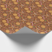 Gingerbread Flex 6-7 Meme Holiday Geschenkpapier (Ecke)
