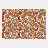 gingerbread, food, baking, bakery, pastries, cooki geschenkpapier set (Vorderseite)