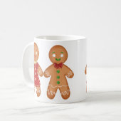 Gingerbread Friends Classic Tasse (Vorderseite Links)