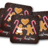Gingerbread Frohe Weihnachten | UNTERSETZER SET