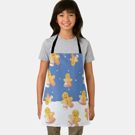 Gingerbread Fun Holiday Apron Schürze (Insitu)