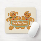 Gingerbread Fun Mousepad (Mit Mouse)