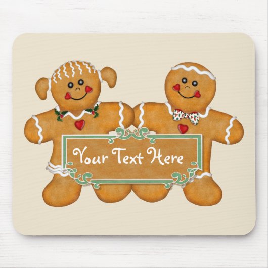 Gingerbread Fun Mousepad (Vorne)