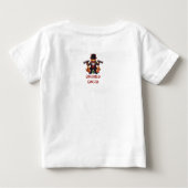 Gingerbread Gangster Baby T-shirt (Rückseite)