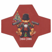 Gingerbread Gangster Fußball (Flach)