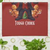 Gingerbread Gangster Geschirrtuch (Gefaltet)