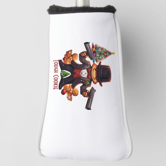 Gingerbread Gangster Golf Headcover (Rotieren 90)