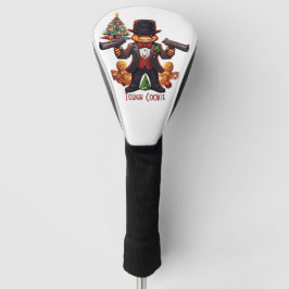 Gingerbread Gangster Golf Headcover